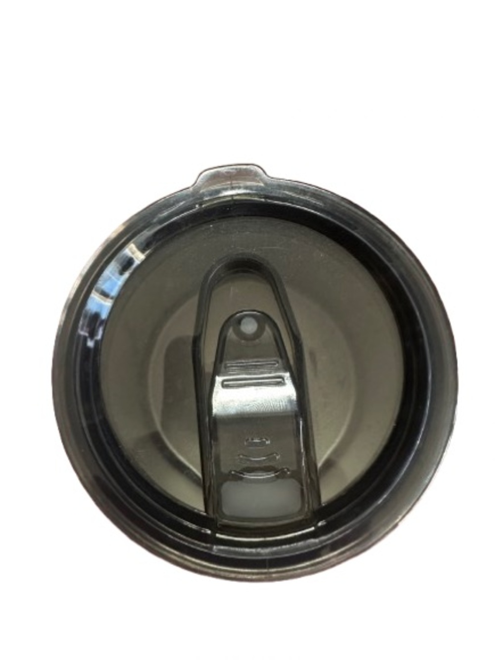 Black Stainless Steel Travel Coffee Mug with Handle - Picture 3 of 5